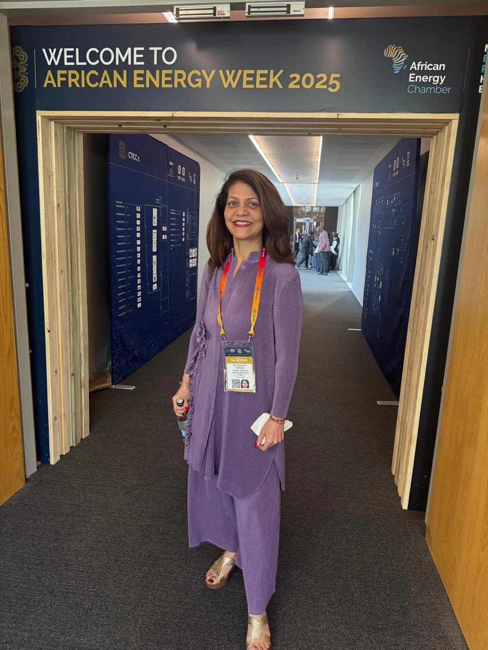 Dr. Rashmi Saluja Strengthens India–Africa Energy Cooperation at AEW 2025 - section 1 image 1